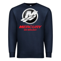 Navy Mercury Marine Outboard Boat Premium Sweatshirt - ArtChic