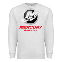 Oatmeal Heather Mercury Marine Outboard Boat Premium Sweatshirt - ArtChic