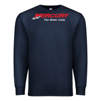 Navy Mercury Marine Outboard Boat Premium Sweatshirt - ArtChic