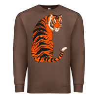 Chestnut tiger Premium Sweatshirt - ArtChic