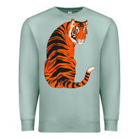 Seafoam tiger Premium Sweatshirt - ArtChic