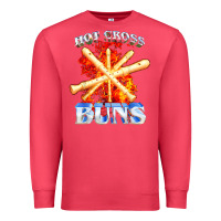Cardinal hot cross buns t shirt Premium Sweatshirt - ArtChic
