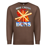 Chestnut hot cross buns t shirt Premium Sweatshirt - ArtChic
