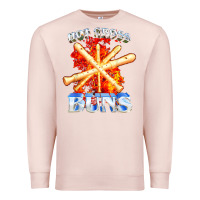 Pale Pink hot cross buns t shirt Premium Sweatshirt - ArtChic