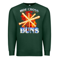 Hot Cross Buns T Shirt Premium Sweatshirt | Teevron