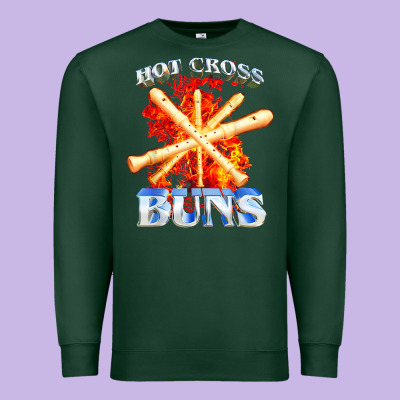 Hot Cross Buns T Shirt Premium Sweatshirt Designed By Artchic