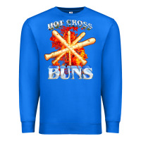 True Royal hot cross buns t shirt Premium Sweatshirt - ArtChic