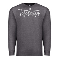 Charcoal Heather Tetelestai, Greek It Is Finished, Christian Easter Premium Sweatshirt - ArtChic