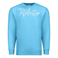 Ocean Blue Tetelestai, Greek It Is Finished, Christian Easter Premium Sweatshirt - ArtChic