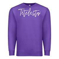 Purple Tetelestai, Greek It Is Finished, Christian Easter Premium Sweatshirt - ArtChic