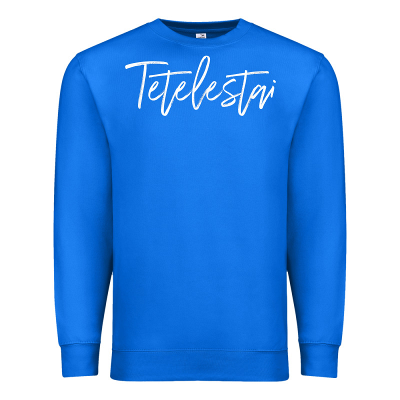 Tetelestai, Greek It Is Finished, Christian Easter Premium Sweatshirt by ArtChic | Teevron