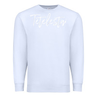 White Tetelestai, Greek It Is Finished, Christian Easter Premium Sweatshirt - ArtChic