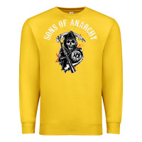 Horror Skull Sons Of Anarchy Premium Sweatshirt | Teevron