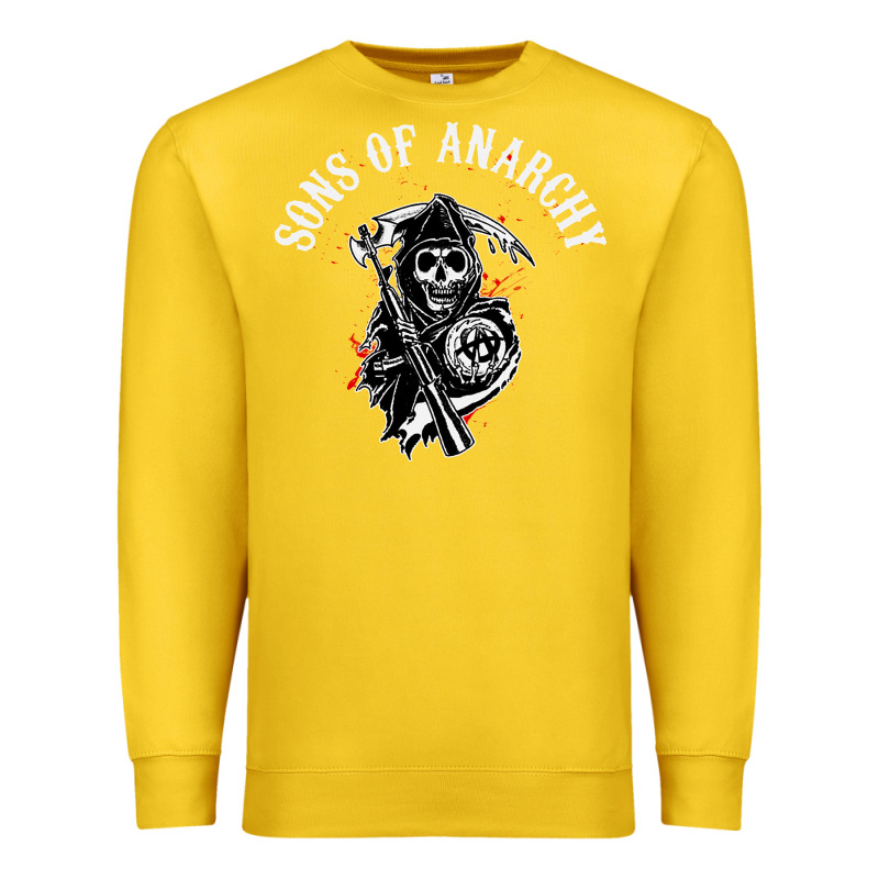 Horror Skull Sons Of Anarchy Premium Sweatshirt by ArtChic | Teevron