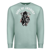 Seafoam horror skull sons of anarchy Premium Sweatshirt - ArtChic