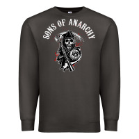 Smoke horror skull sons of anarchy Premium Sweatshirt - ArtChic