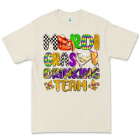 Bone mardi gras drinking team with glasses olivia Premium Tee - OliviaCreatesArt
