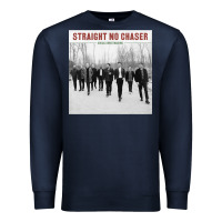 Navy Straight No Chaser Social Christmasing Premium Sweatshirt - ArtChic