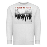 Oatmeal Heather Straight No Chaser Social Christmasing Premium Sweatshirt - ArtChic