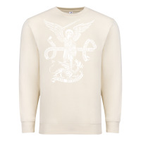 Sandshell st michael archangel catholic angel defend us Premium Sweatshirt - ArtChic