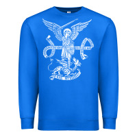 True Royal st michael archangel catholic angel defend us Premium Sweatshirt - ArtChic