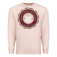 Pale Pink College of  central state Wilberfroce 1887 Premium Sweatshirt - ArtChic