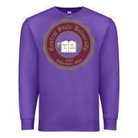 Purple College of  central state Wilberfroce 1887 Premium Sweatshirt - ArtChic