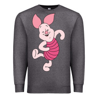 Charcoal Heather piglet Premium Sweatshirt - ArtChic