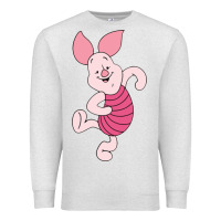 Oatmeal Heather piglet Premium Sweatshirt - ArtChic