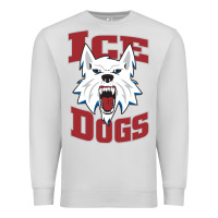 Dove Grey Fairbanks Ice Dogs Premium Sweatshirt - ArtChic