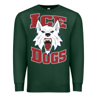 Sports Green Fairbanks Ice Dogs Premium Sweatshirt - ArtChic