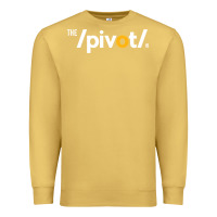 Antique Gold The Pivot Podcast Premium Sweatshirt - ArtChic
