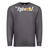 Charcoal Heather The Pivot Podcast Premium Sweatshirt - ArtChic