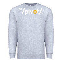 Heather Grey The Pivot Podcast Premium Sweatshirt - ArtChic