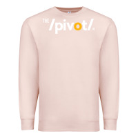 Pale Pink The Pivot Podcast Premium Sweatshirt - ArtChic