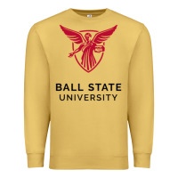 Antique Gold ball.state.university.merch Premium Sweatshirt - ArtChic