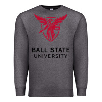 Charcoal Heather ball.state.university.merch Premium Sweatshirt - ArtChic