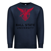 Navy ball.state.university.merch Premium Sweatshirt - ArtChic