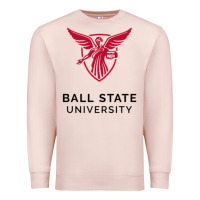 Pale Pink ball.state.university.merch Premium Sweatshirt - ArtChic