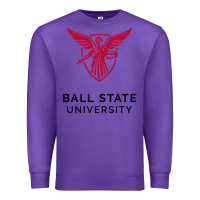 Purple ball.state.university.merch Premium Sweatshirt - ArtChic