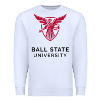 White ball.state.university.merch Premium Sweatshirt - ArtChic