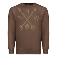 Chestnut pacific northwest mountain  cool pnw pacific northwest t shirt Premium Sweatshirt - ArtChic