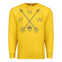 Lemon pacific northwest mountain  cool pnw pacific northwest t shirt Premium Sweatshirt - ArtChic