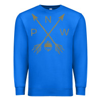 True Royal pacific northwest mountain  cool pnw pacific northwest t shirt Premium Sweatshirt - ArtChic