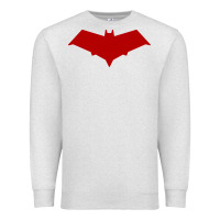 Oatmeal Heather red hood Premium Sweatshirt - ArtChic
