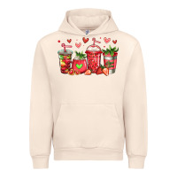 Sandshell strawberry coffee cups Urban Hoodie - Jasminsmagicworld
