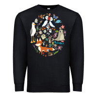 Puffin Rock Gift For Fans Puffin Rock Characters Premium Sweatshirt | Teevron