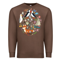 Chestnut Puffin Rock gift for fans puffin rock characters Premium Sweatshirt - ArtChic