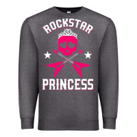 Charcoal Heather rockstar Premium Sweatshirt - ArtChic