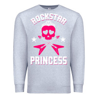 Heather Grey rockstar Premium Sweatshirt - ArtChic